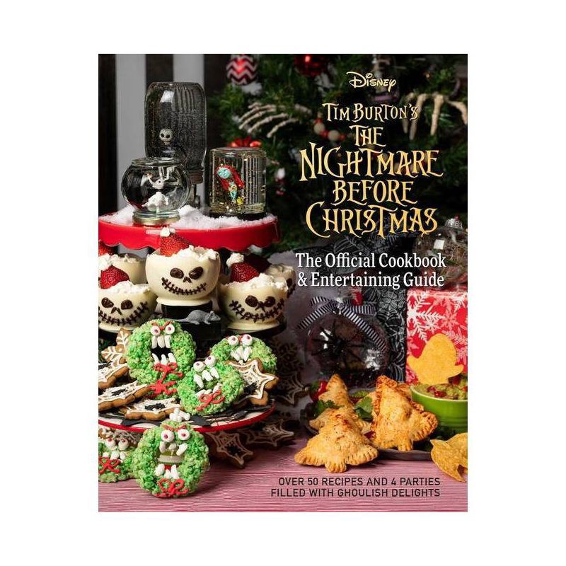 slide 1 of 1, Simon & Schuster The Nightmare Before Christmas: The Official Cookbook & Entertaining Guide - by Kim Laidlaw & Jody Revenson & Caroline Hall (Hardcover), 1 ct