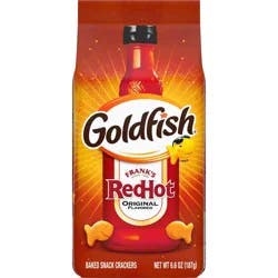 Goldfish Crackers Frank's Red Hot Snack Crackers Bag - 6.6oz