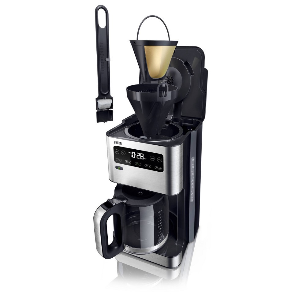 slide 5 of 5, Braun PureFlavor 14c Drip Coffee Maker - Black, 1 ct