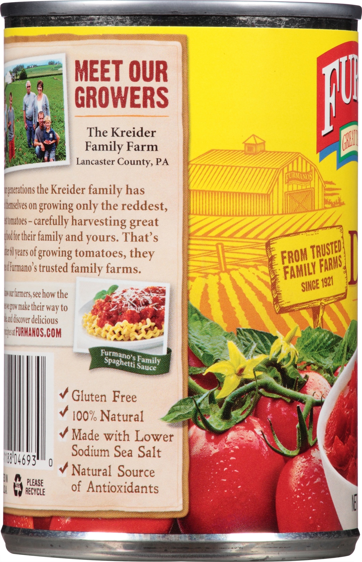 slide 5 of 6, Furmanos Petite Diced Tomatoes, 14.5 oz