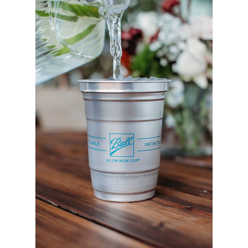slide 3 of 4, Ball Aluminum Cup Recyclable Party Cups - 16oz/24pk, 24 ct; 16 oz