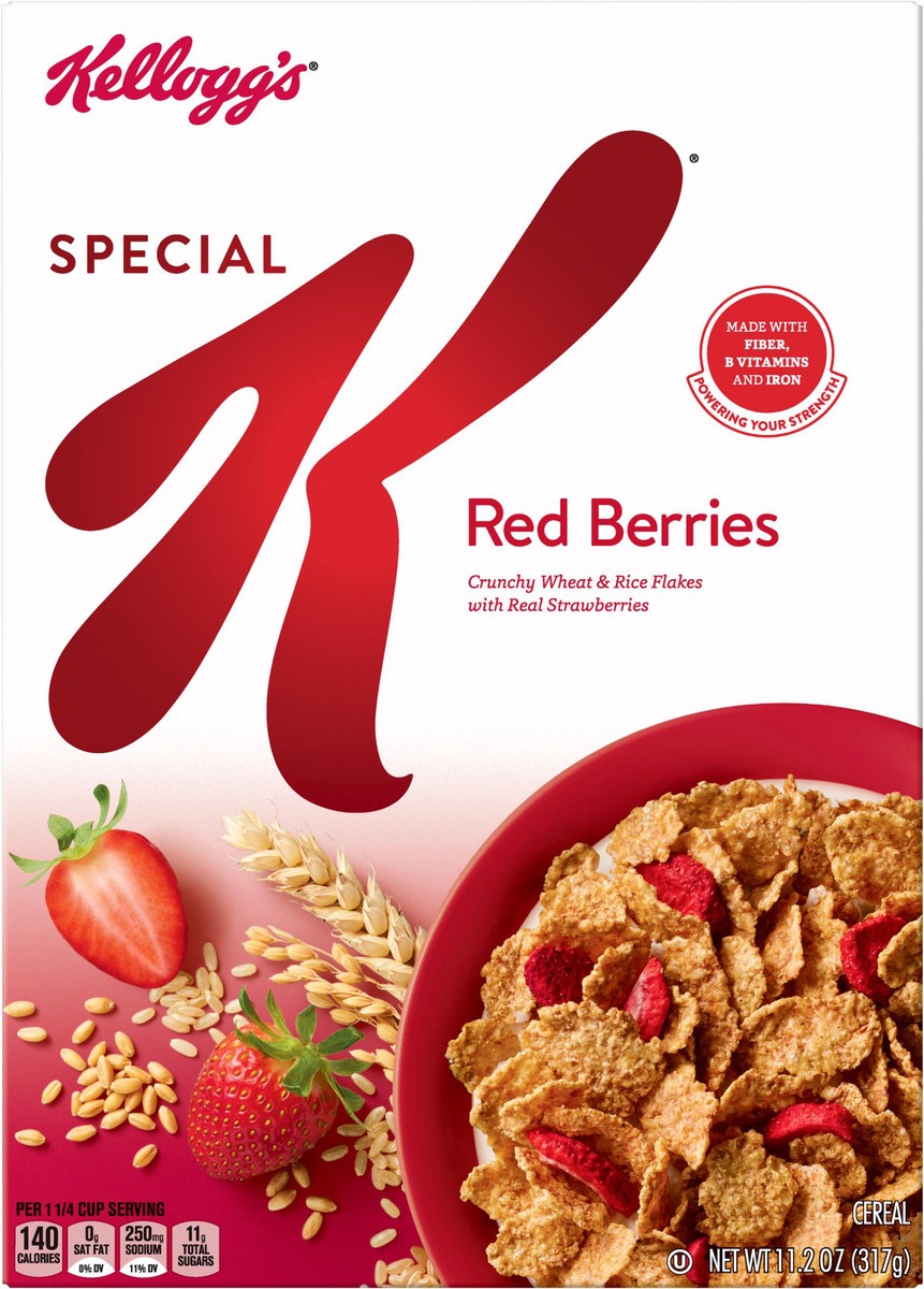 slide 8 of 10, Special K Red Berries Cereal - Kellogg's, 12 oz