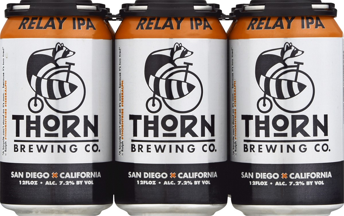 slide 3 of 11, Thorn Relay IPA Beer 12 oz, 12 oz