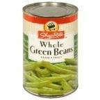 slide 1 of 1, ShopRite Whole Green Beans, 14.5 oz