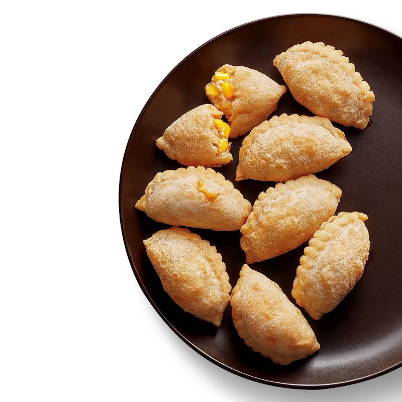 slide 2 of 3, Frozen Elote Corn Mini Empanadas - 8ct - Good & Gather™, 8 ct