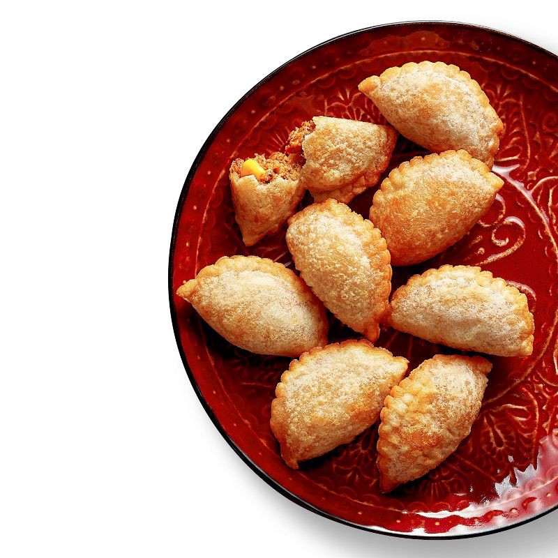 slide 2 of 4, Frozen Beef & Jalapeno Corn Mini Empanadas - 8ct - Good & Gather™, 8 ct