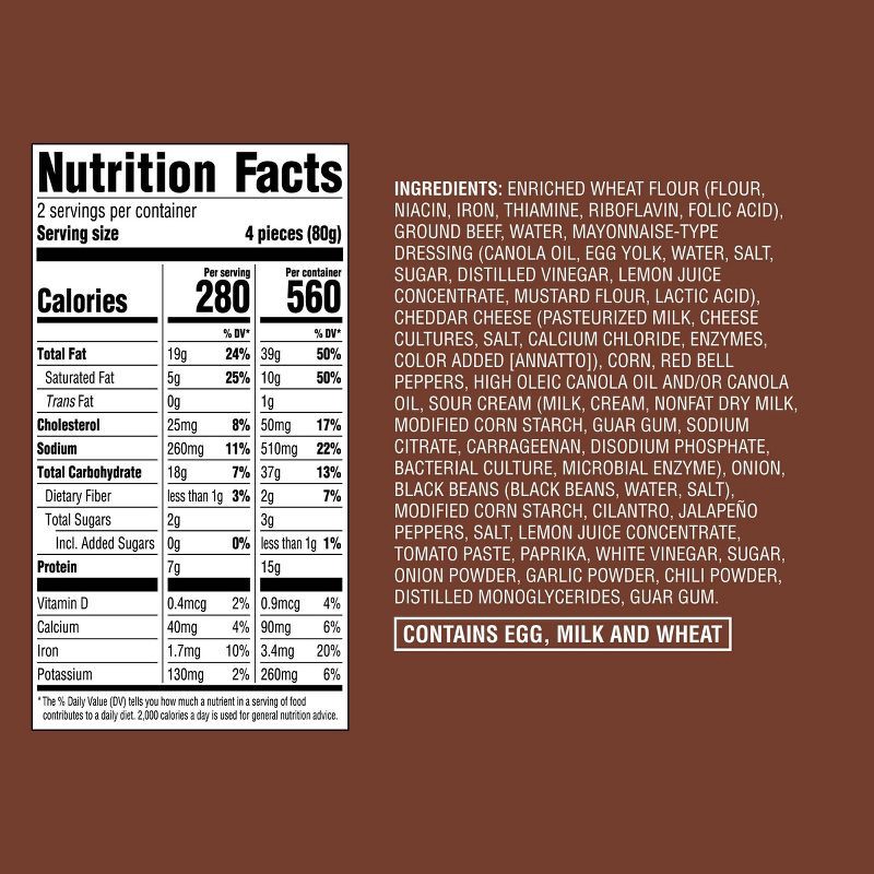 slide 3 of 4, Frozen Beef & Jalapeno Corn Mini Empanadas - 8ct - Good & Gather™, 8 ct