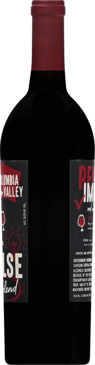 slide 10 of 10, Red Impulse Impulse Dark Red Blend, 750 ml