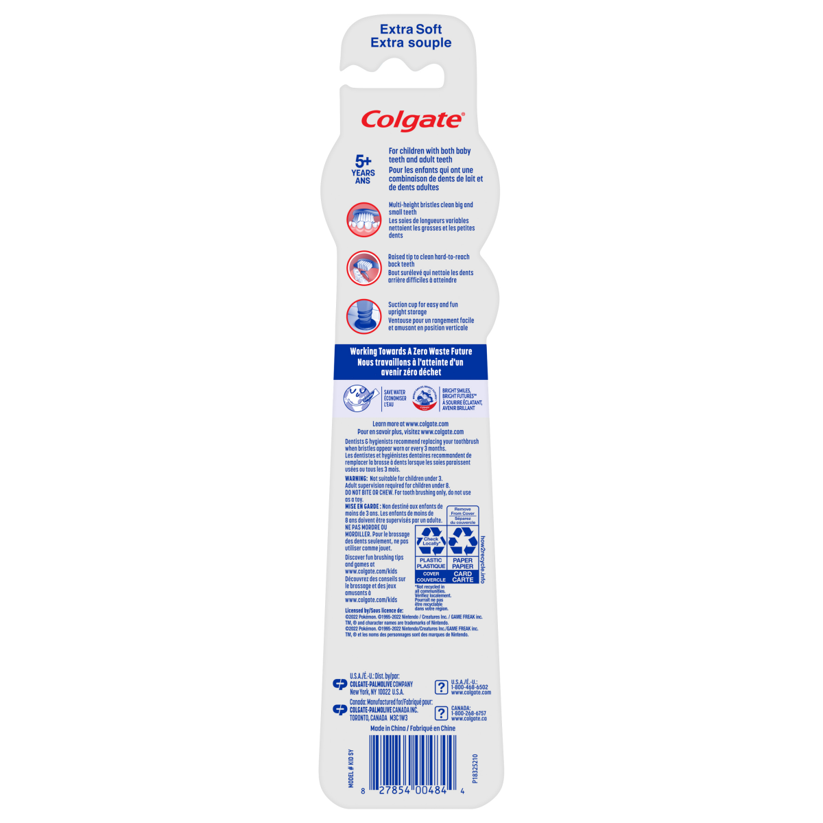 slide 2 of 2, Colgate Kids Pokemon Extra Soft Manual Toothbrush, 2 ct