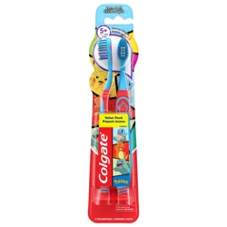 Colgate Kids Pokemon Extra Soft Manual Toothbrush