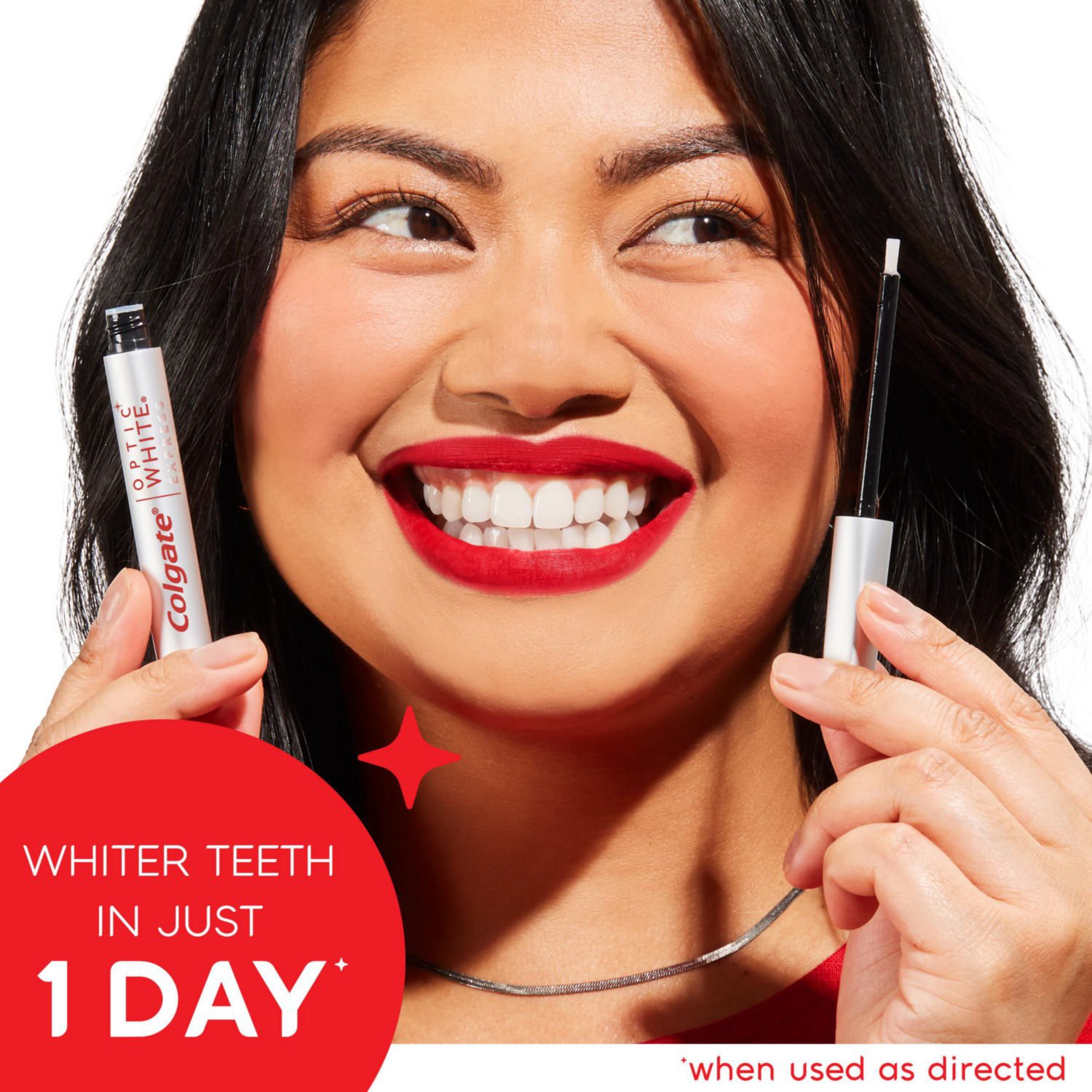 slide 4 of 6, Colgate Optic White Express Teeth Whitening Pen, Enamel-Safe Tooth Whitening Applicator, Helps Whiten Teeth In As Little As 1 Day of Use, 7 Day Whitening Treatment, 0.08 fl Oz., 0.08 fl oz