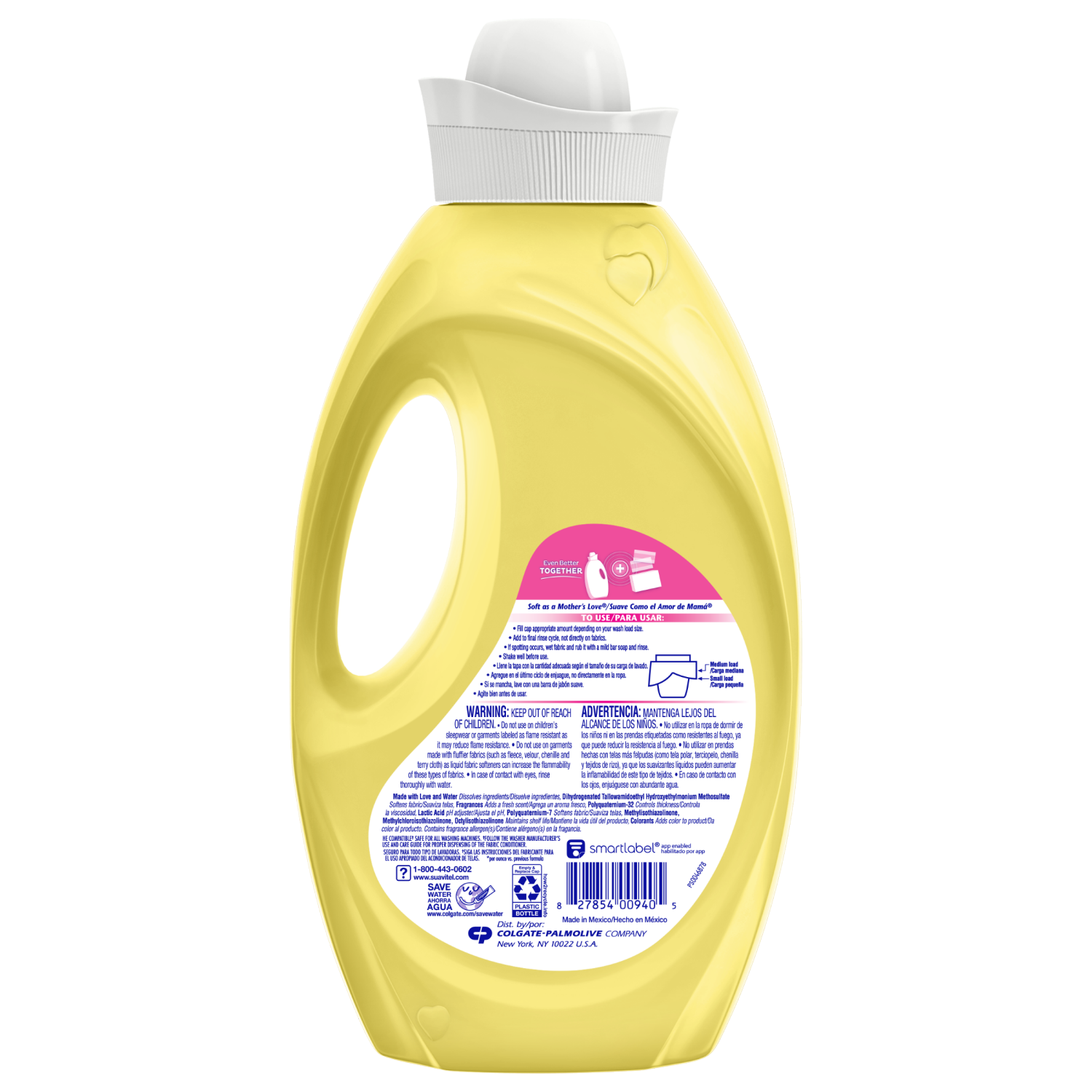 slide 3 of 6, Suavitel Fabric Softener, Morning Sun, 46 Oz., 46 fl oz