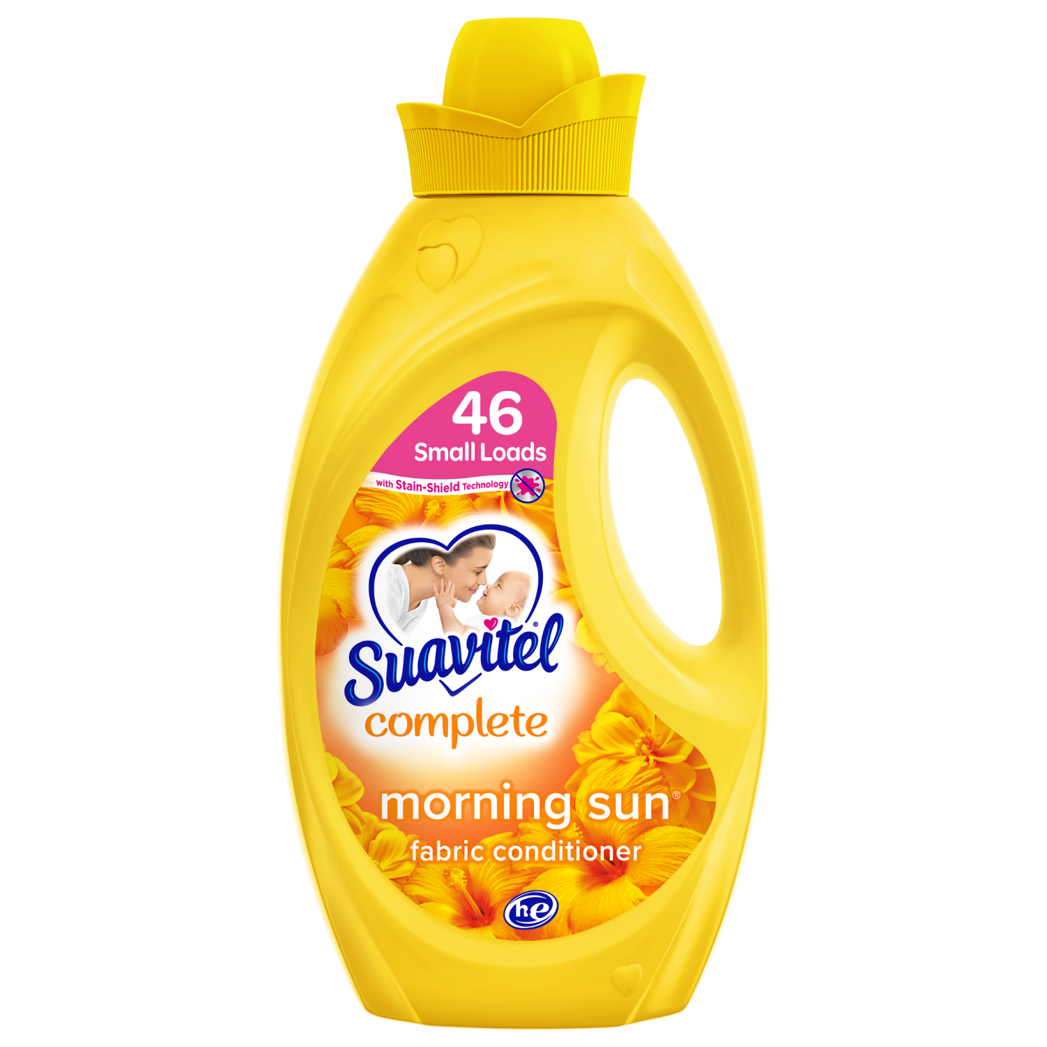 slide 1 of 6, Suavitel Fabric Softener, Morning Sun, 46 Oz., 46 fl oz