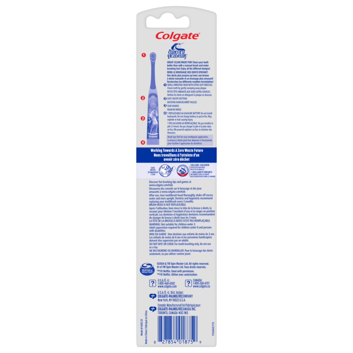 slide 2 of 2, Colgate Unicorn Academy Extra Soft Sonic Power Toothbrush, 1 ct