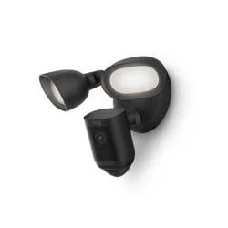 Ring Floodlight Cam Pro 2K Video 2 LED Lights Dual-Band WiFi & 3D Motion Detection: Outdoor Security - PIR Sensor, Alexa Compatible
