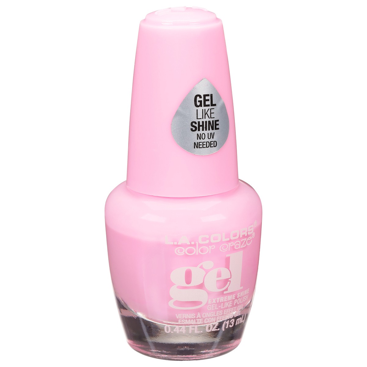 slide 9 of 10, L.A. Colors Color Craze CNL227 Girl Talk Gel Extreme Shine Nail Polish 0.44 fl oz, 0.44 fl oz