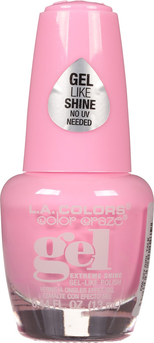 L.A. Colors Color Craze CNL227 Girl Talk Gel Extreme Shine Nail