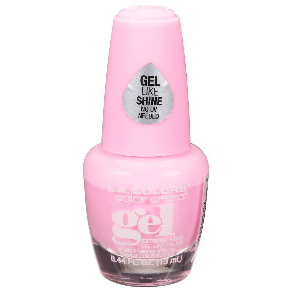slide 1 of 10, L.A. Colors Color Craze CNL227 Girl Talk Gel Extreme Shine Nail Polish 0.44 fl oz, 0.44 fl oz