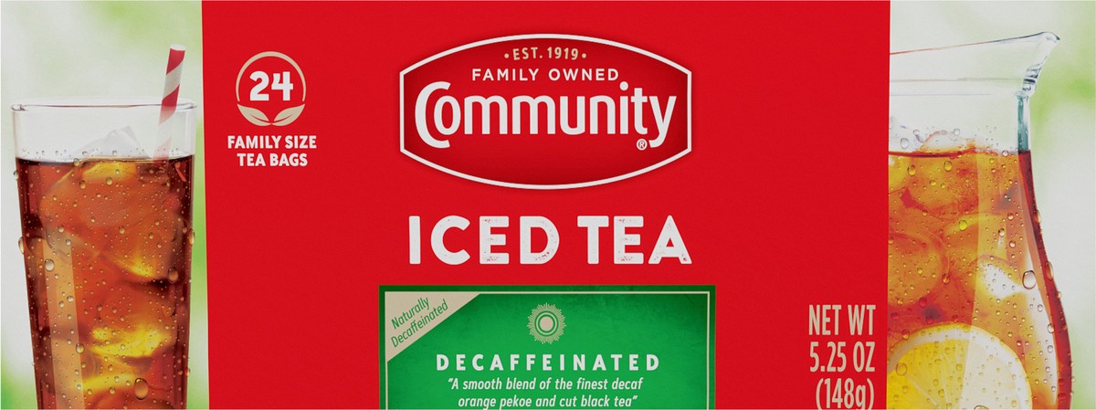 slide 2 of 11, Community Coffee Iced Tea, 24 ct