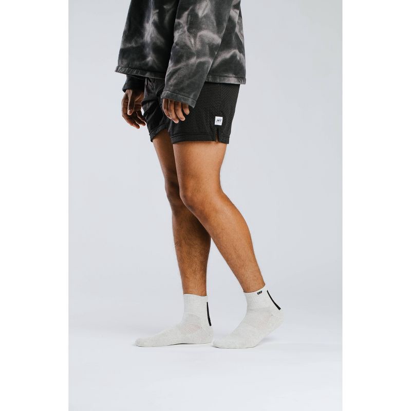 slide 3 of 7, Pair of Thieves Men's Ankle Socks 3pk - Black 6-12, 3 ct