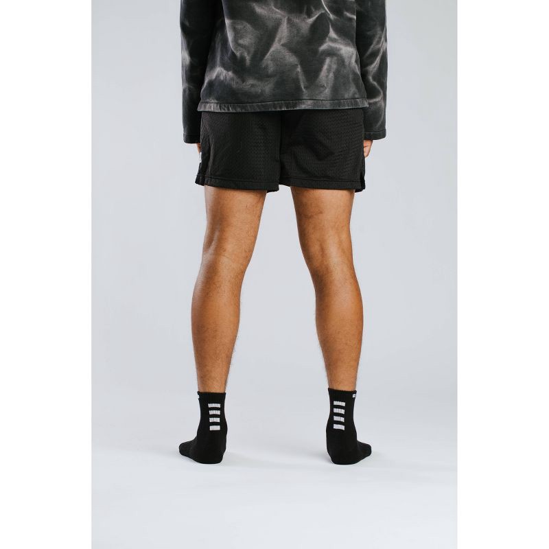 slide 7 of 7, Pair of Thieves Men's Ankle Socks 3pk - Black 6-12, 3 ct