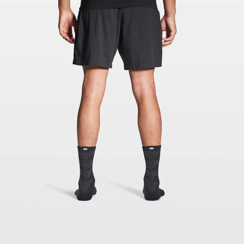 slide 13 of 13, Pair of Thieves Men's Crew Socks 3pk - Black 6-12, 3 ct