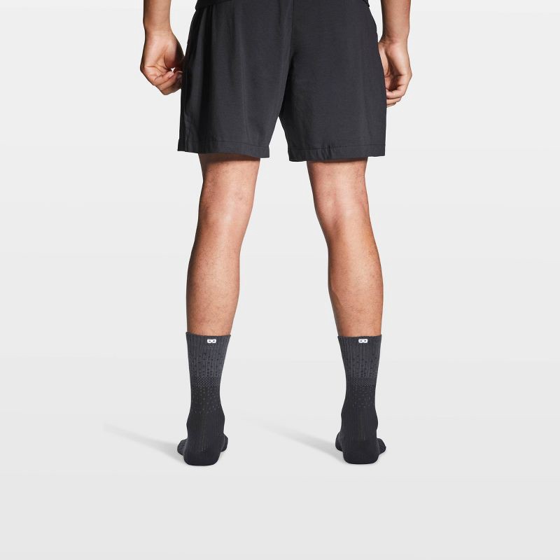 slide 7 of 13, Pair of Thieves Men's Crew Socks 3pk - Black 6-12, 3 ct