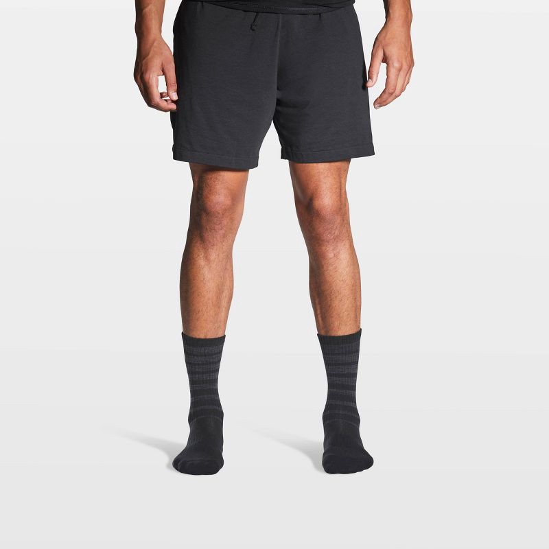 slide 8 of 13, Pair of Thieves Men's Crew Socks 3pk - Black 6-12, 3 ct