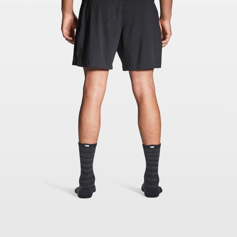 slide 10 of 13, Pair of Thieves Men's Crew Socks 3pk - Black 6-12, 3 ct