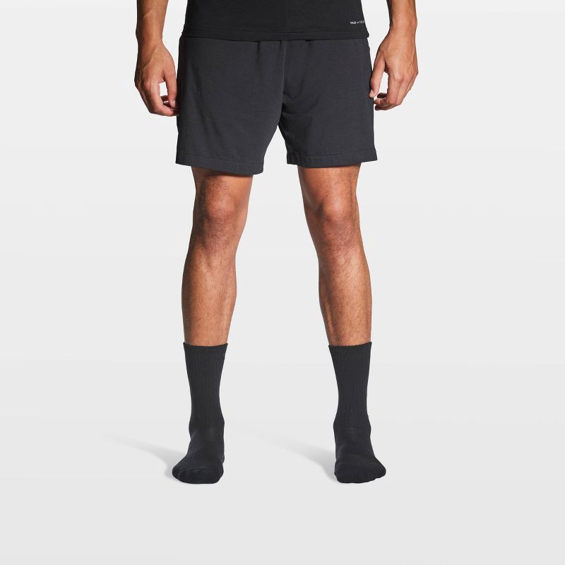 slide 11 of 13, Pair of Thieves Men's Crew Socks 3pk - Black 6-12, 3 ct