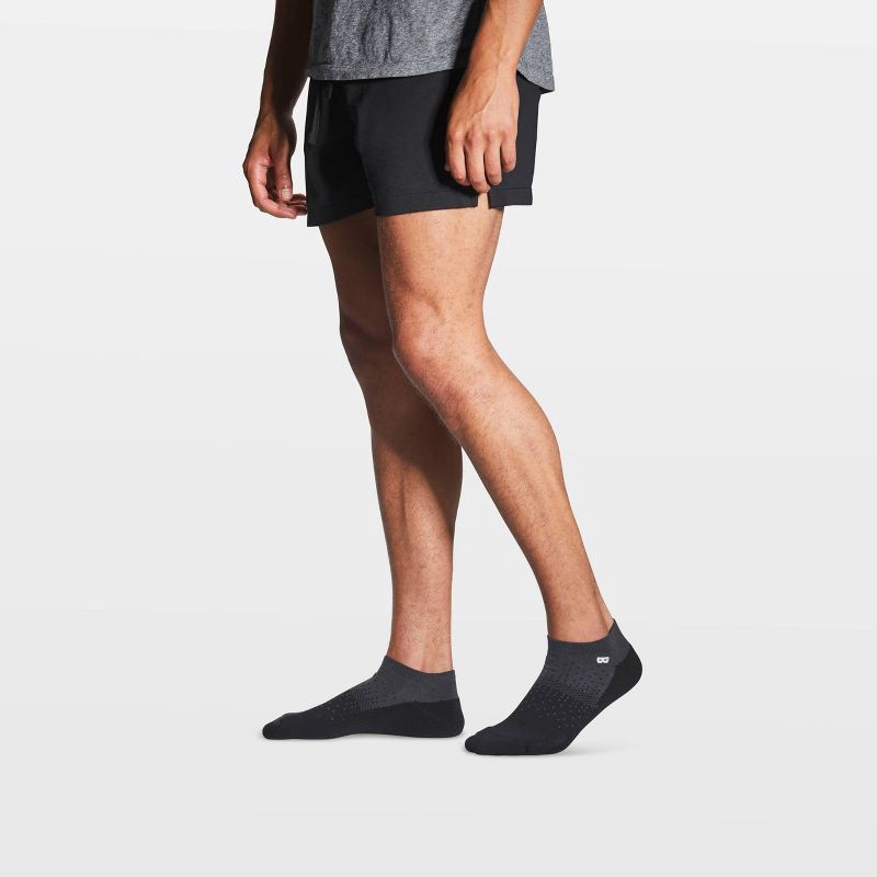 slide 12 of 13, Pair of Thieves Men's Cushion Low-Cut Socks 3pk - Black 6-12, 3 ct