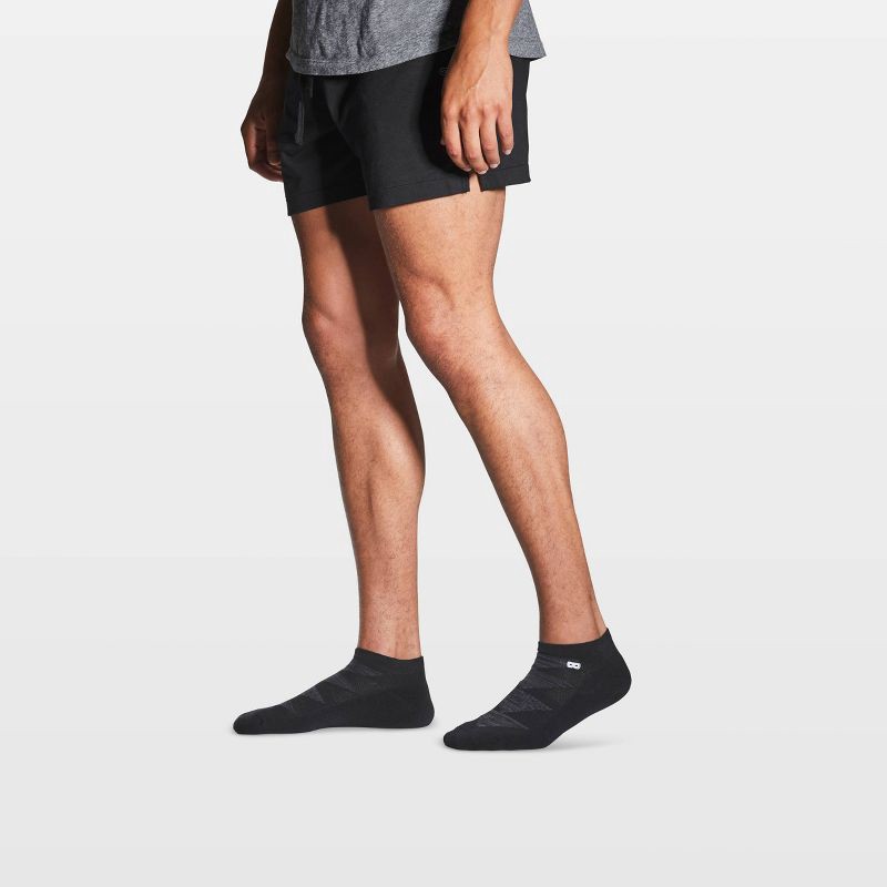 slide 6 of 13, Pair of Thieves Men's Cushion Low-Cut Socks 3pk - Black 6-12, 3 ct