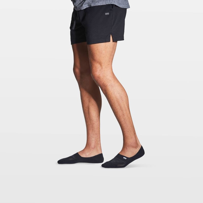 slide 12 of 17, Pair of Thieves Men's Cushion No Show Socks 3pk - Black 6-12, 3 ct