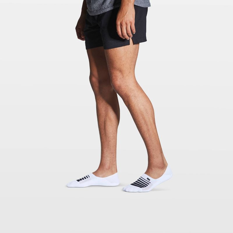 slide 4 of 17, Pair of Thieves Men's Cushion No Show Socks 3pk - Black 6-12, 3 ct