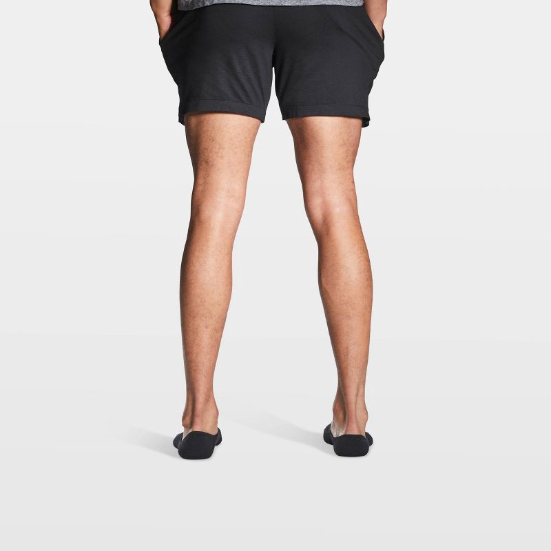 slide 7 of 17, Pair of Thieves Men's Cushion No Show Socks 3pk - Black 6-12, 3 ct