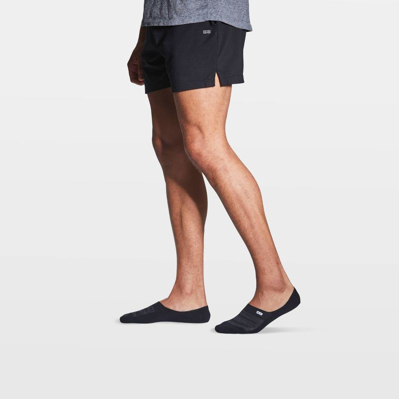 slide 9 of 17, Pair of Thieves Men's Cushion No Show Socks 3pk - Black 6-12, 3 ct