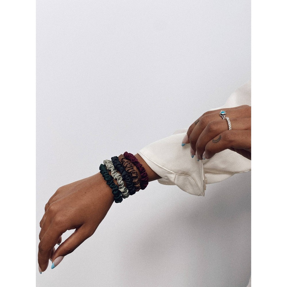 slide 2 of 8, Kristin Ess Satin Skinnies - 5ct, 5 ct