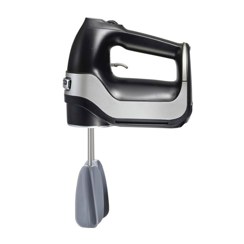 slide 1 of 9, Hamilton Beach 7 Speed Dig Hand Mix with Easy Beaters 62663: Black Plastic Handheld Mixer, 150W, Dishwasher-Safe Parts, 1 ct