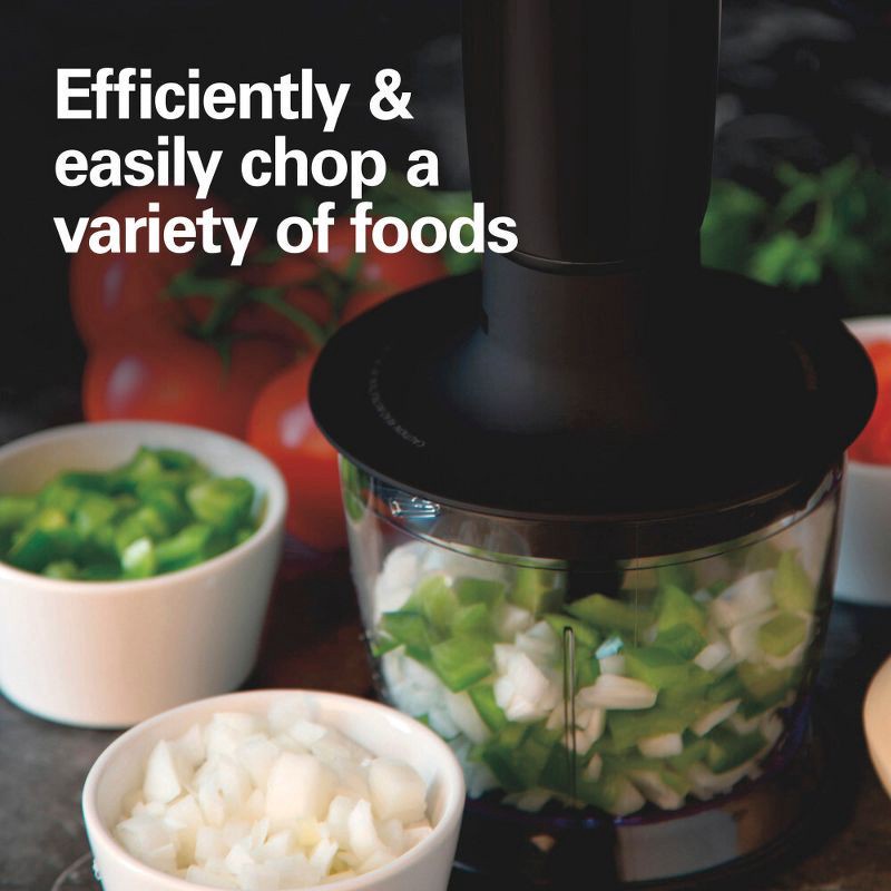 slide 5 of 11, Hamilton Beach 3-in-1 Hand Blender with Wisk 59768: Immersion Handheld Mixer, 2 Speeds, Dishwasher-Safe, 225W, Black, 1 ct