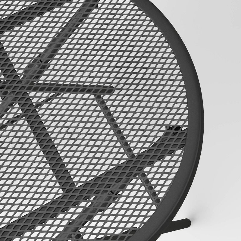 slide 4 of 5, 18" Steel Mesh Patio Folding Table - Room Essentials™, 1 ct