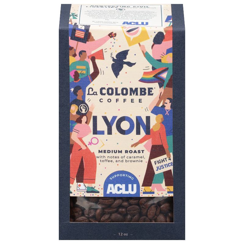 slide 1 of 5, La Colombe Lyon Medium Roast Whole Bean - Alliance - 12oz, 12 oz