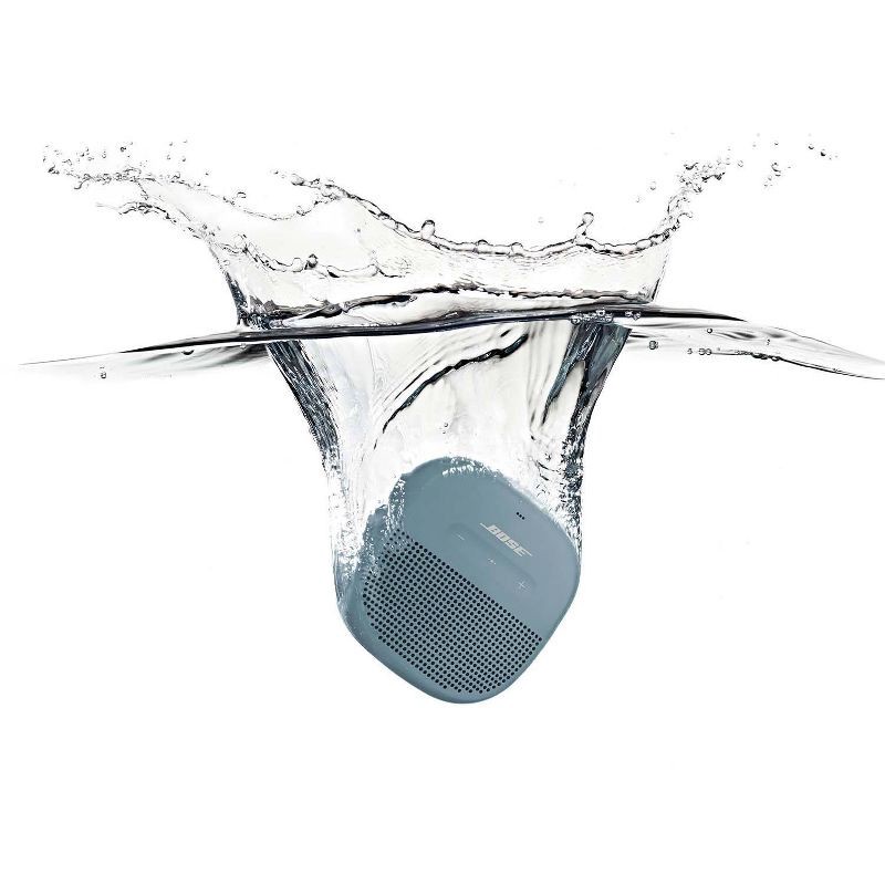 slide 2 of 9, Bose SoundLink Micro Portable Bluetooth Speaker - Blue, 1 ct