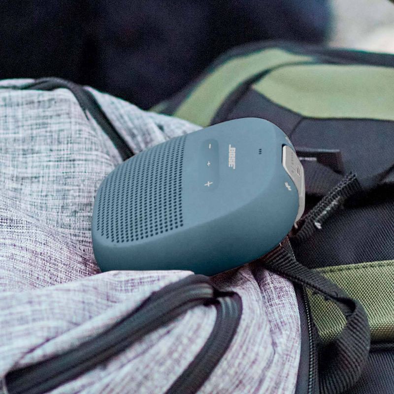 slide 6 of 9, Bose SoundLink Micro Portable Bluetooth Speaker - Blue, 1 ct
