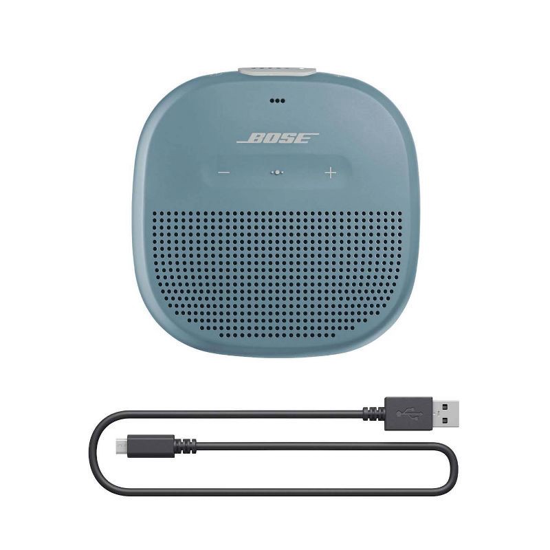 slide 9 of 9, Bose SoundLink Micro Portable Bluetooth Speaker - Blue, 1 ct