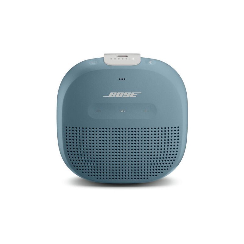 slide 1 of 9, Bose SoundLink Micro Portable Bluetooth Speaker - Blue, 1 ct