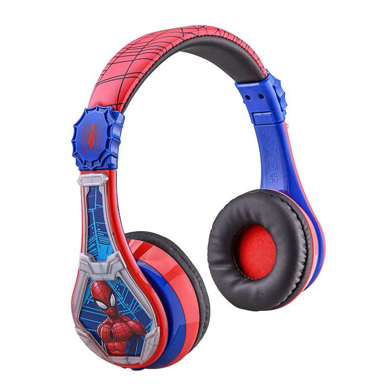 slide 2 of 6, eKids Spider-Man 3 Bluetooth Wireless Headphones, 1 ct