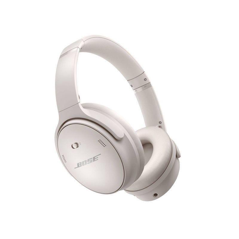 slide 1 of 12, Bose QuietComfort 45 Wireless Bluetooth Noise-Cancelling Headphones - White, 1 ct