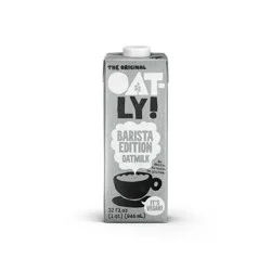 Oatly Barista Edition Ambient Non-Dairy Shelf Stable Oatmilk - 32 fl oz
