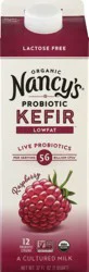 Nancy's Probiotic Organic Lowfat Raspberry Kefir 32 oz