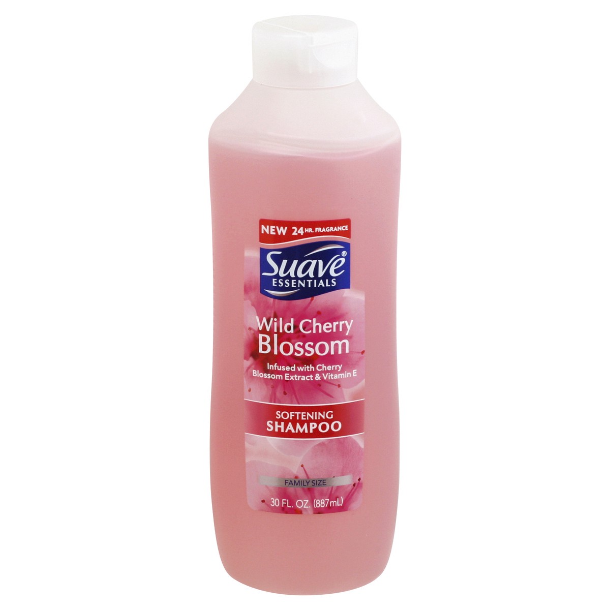 slide 6 of 12, Suave Essentials Shampoo Wild Cherry Blossom, 30 oz, 30 oz